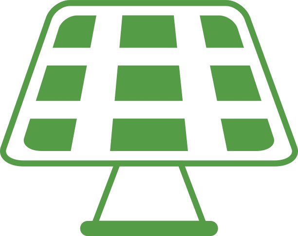 太阳能电池板节能设计图形图片下载