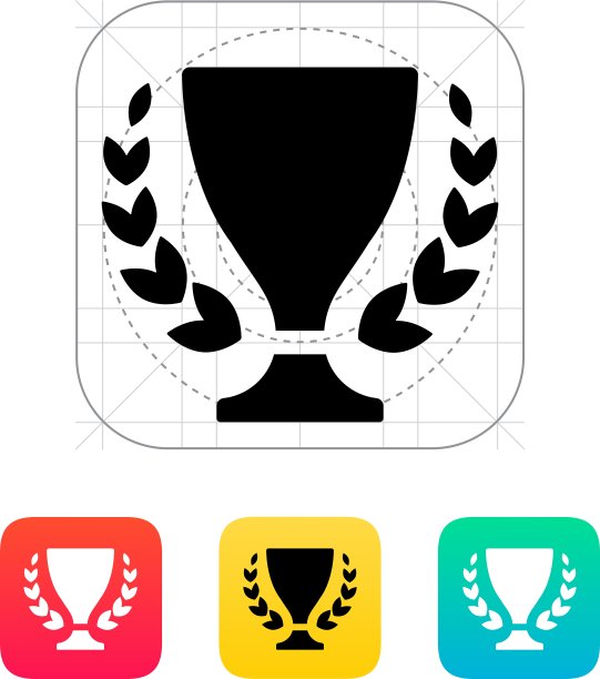 奖杯和奖项图标图片下载