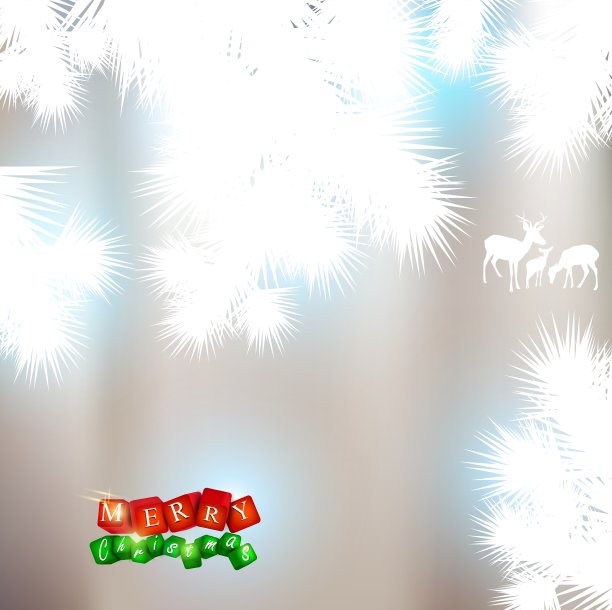 美丽的圣诞背景与地方的文字图片下载