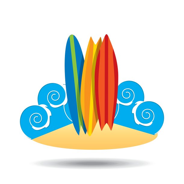 度假冲浪沙滩娱乐游戏图片下载