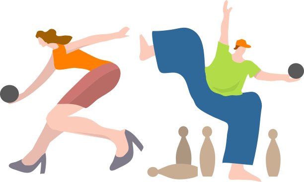 保龄球选手图片下载