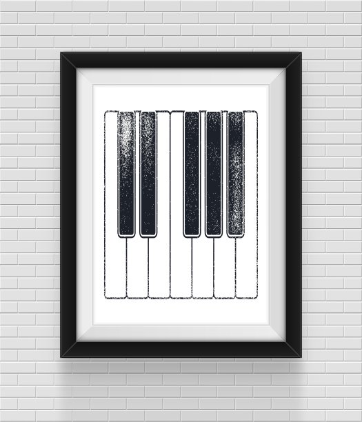 爵士海报手绘图片下载