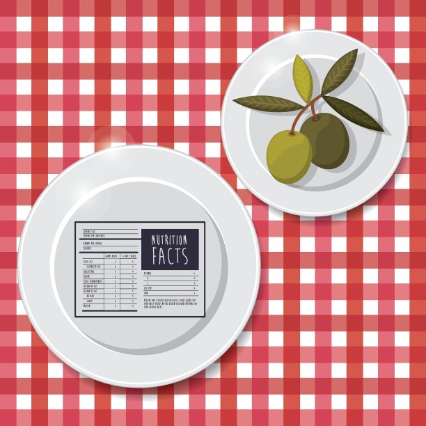 营养成分设计图片下载