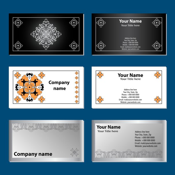 一套名片图片下载