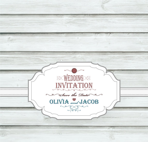 婚礼的邀请图片下载