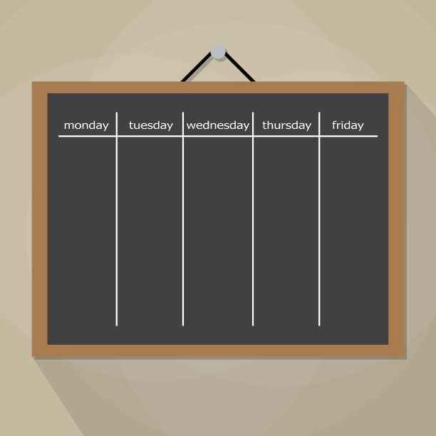 墙上挂着Scrum任务板图片下载