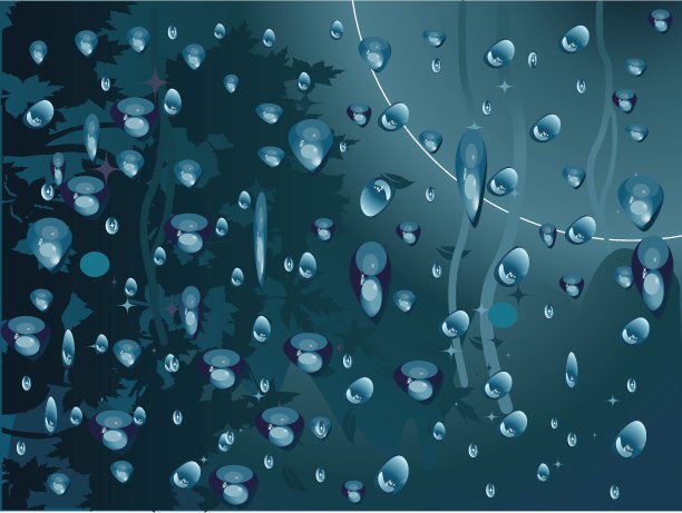 雨滴背景图片下载