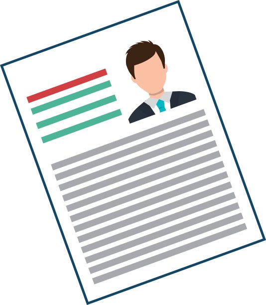 商务简历及相片图片下载