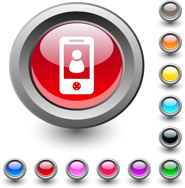 人圆的按钮图片下载