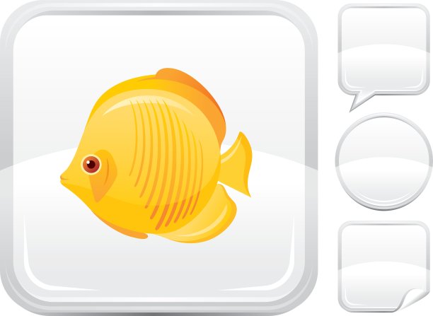 海夏季海滩和旅游图标与热带图片下载