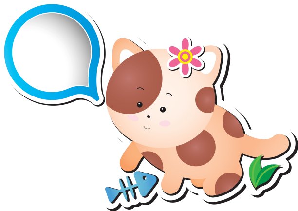 卡通猫图片下载