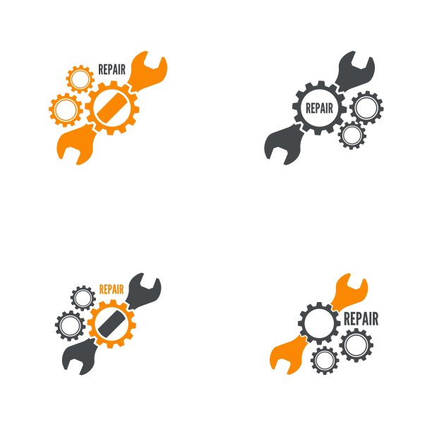 扳手和齿轮图标图片下载