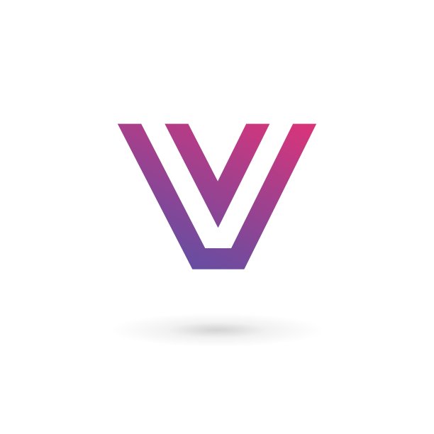 字母V标志图标设计模板元素图片下载