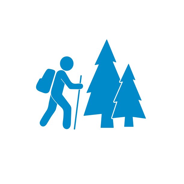 森林旅游的图标图片下载