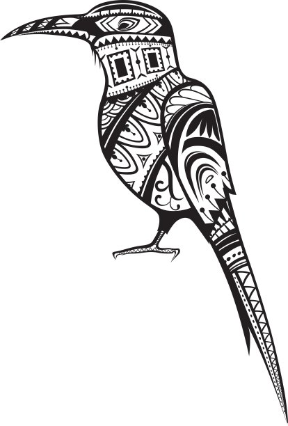 民族装饰鸟图片下载