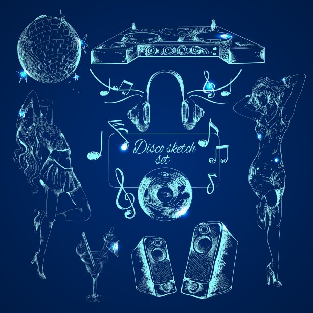 迪斯科素描集图片下载