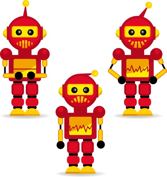 行动中的收集机器人图片下载