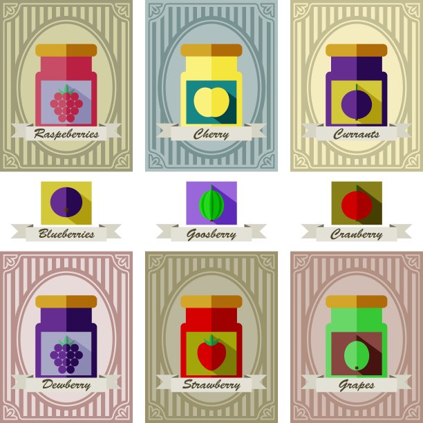 彩色套印不同种类的粘胶带墨图片下载