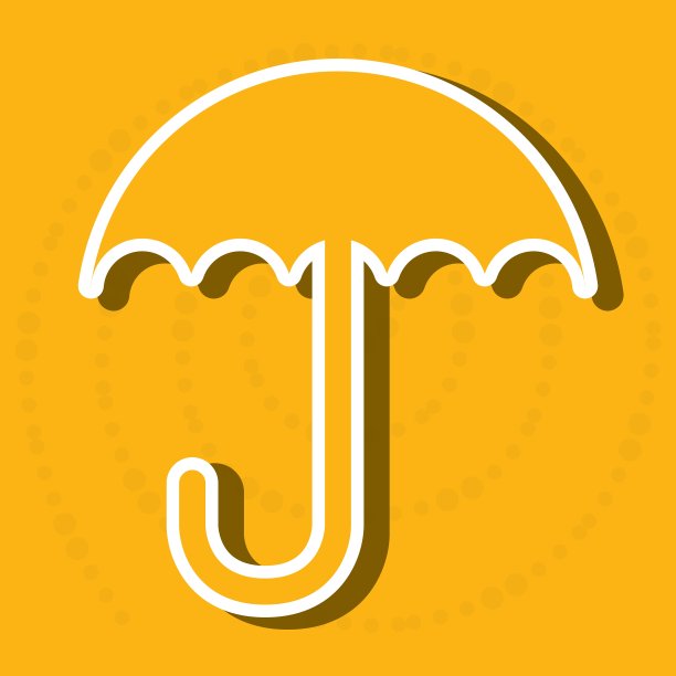 伞图标设计图片下载