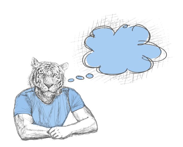 拟人化的狮子人，说话空洞图片下载