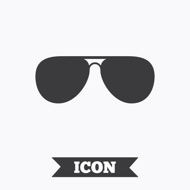 飞行员太阳镜标志图标飞行员眼镜图片下载