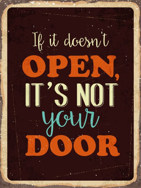 复古金属标志如果它不能打开它不是你的图片下载