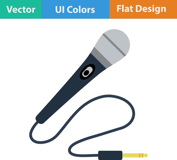 卡拉ok麦克风图标图片下载