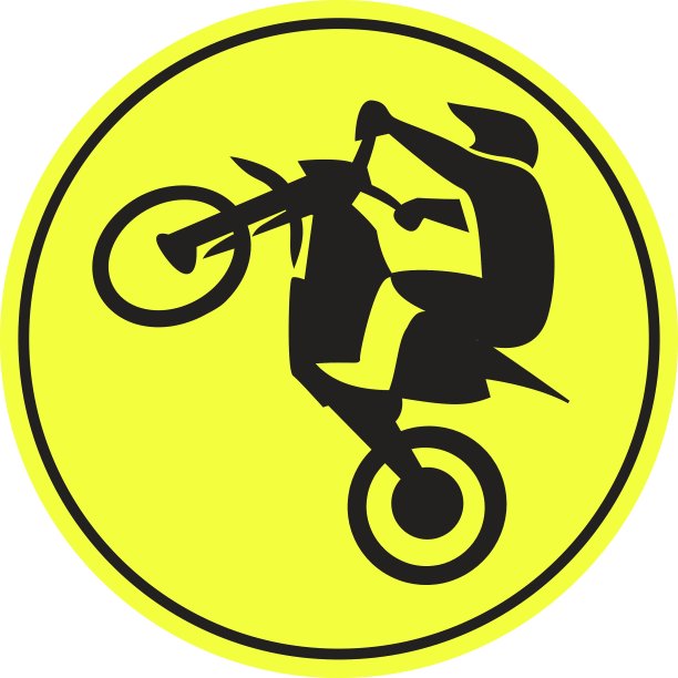 摩托车标志背景图片下载