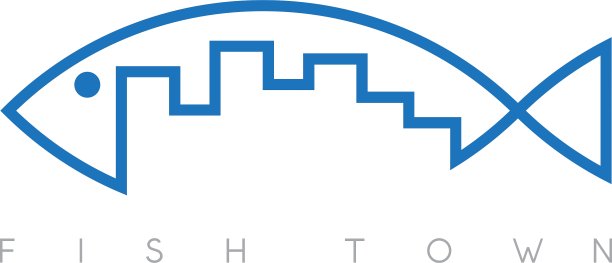 鱼镇概念设计模板图片下载