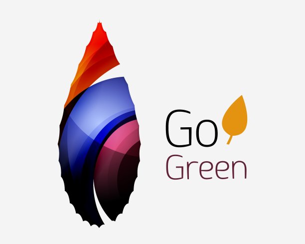 闪亮的叶子图标图片下载