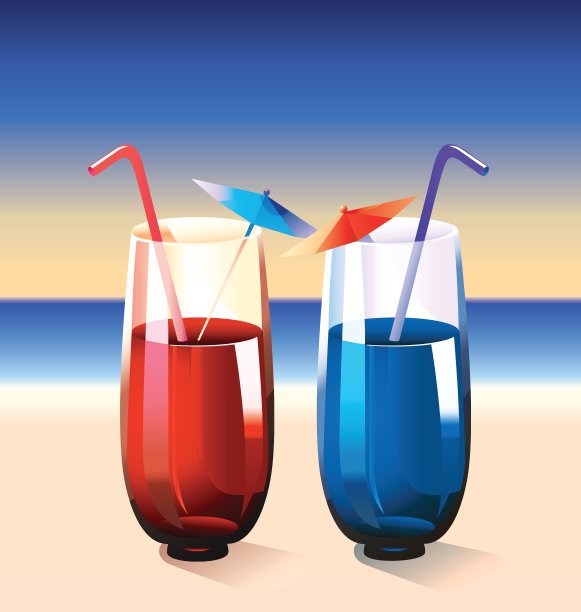 夏季鸡尾酒图片下载