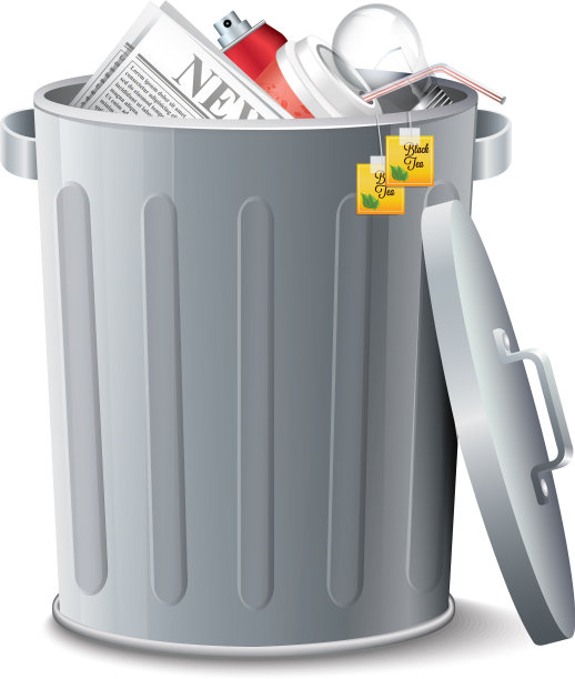 装垃圾的铁箱图片下载