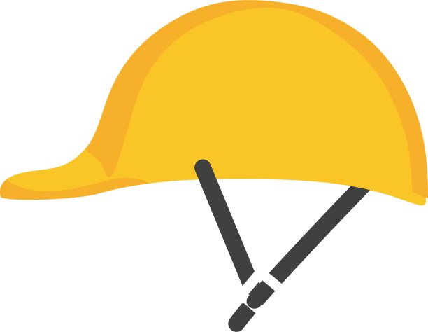 头盔图标工业安全设计图片下载