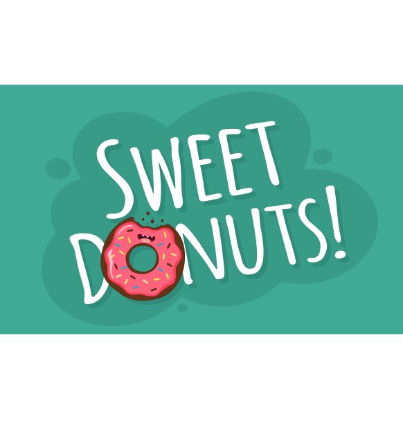 可爱的甜甜圈图片下载