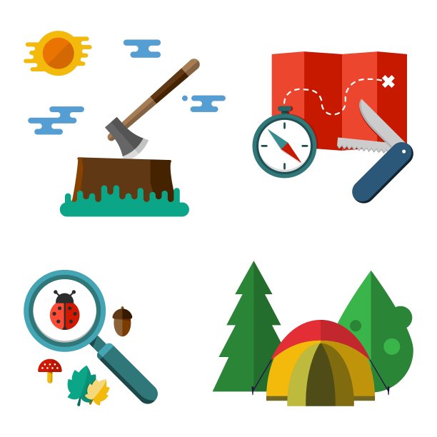 登山设备图片下载