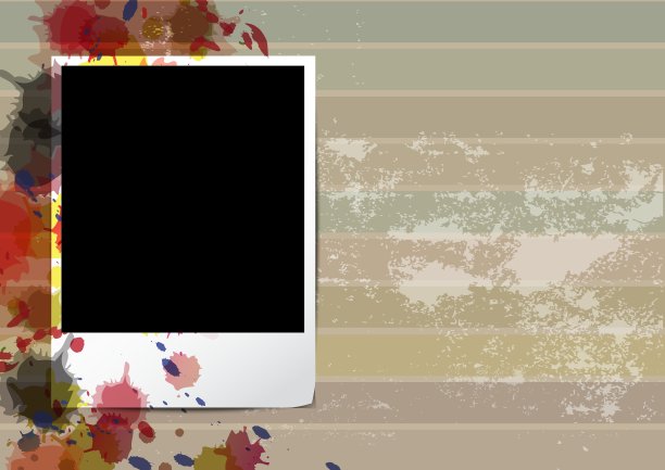 陈旧的画框设计图片下载