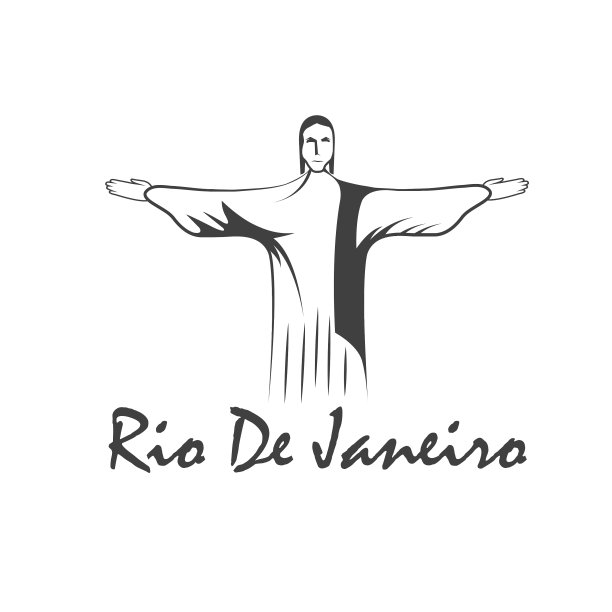 里约热内卢与耶稣基督图片下载