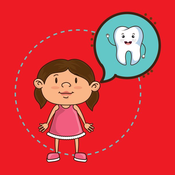 牙科保健孤立图标设计图片下载