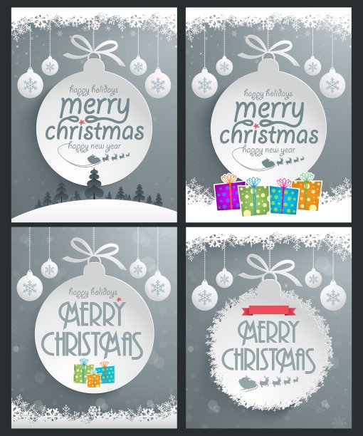 圣诞球的背景图片下载