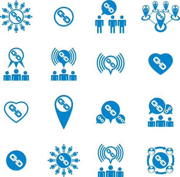 团队合作和商业合作主题创意图片下载