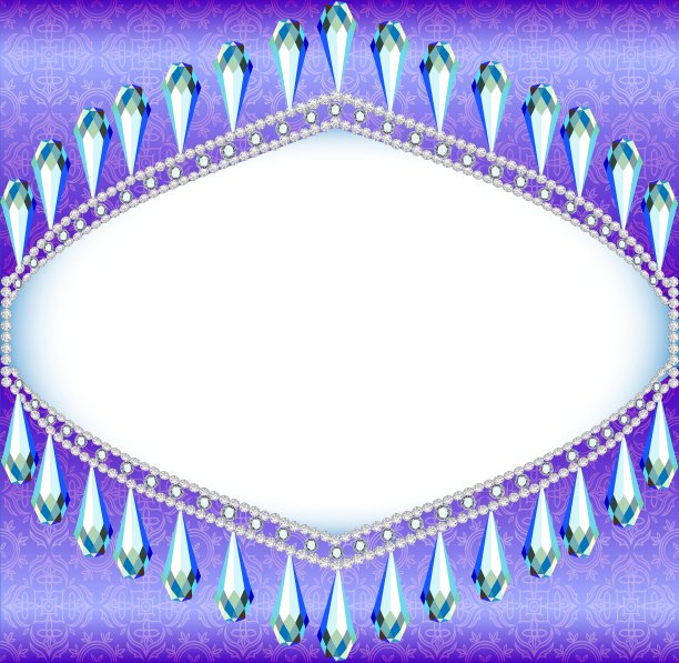 背景框与垂饰由珍贵的st图片下载
