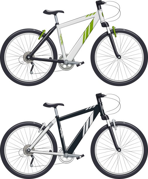 山地自行车运动自行车图片下载