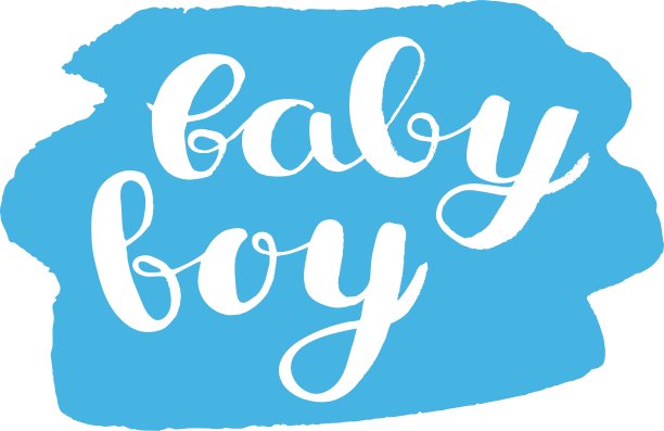 男婴刷手写字母图片下载