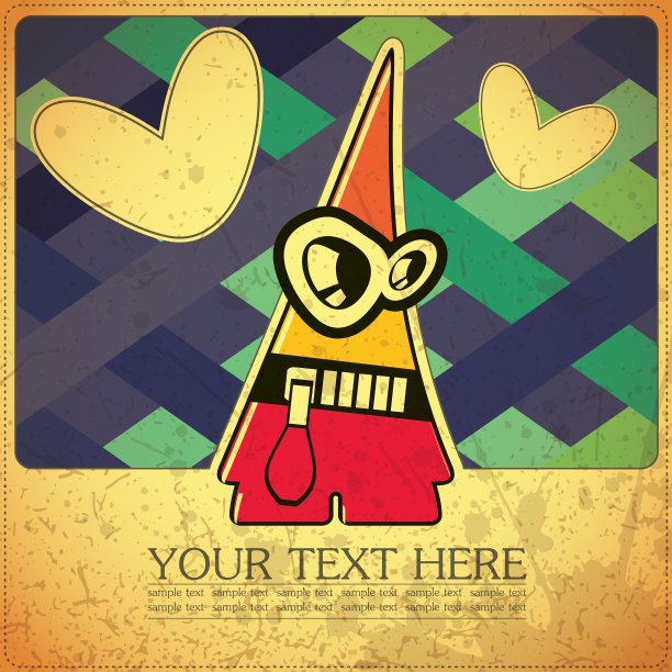 怪物在垃圾摇滚背景图片下载