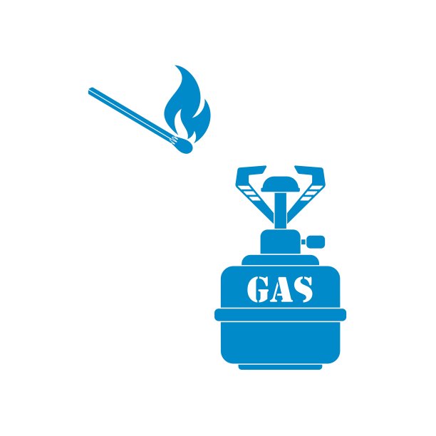 野营灯的图标图片下载