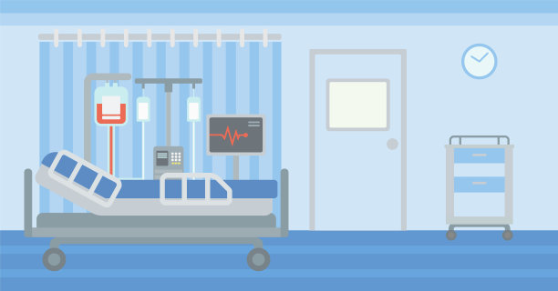 医院病房背景图片下载