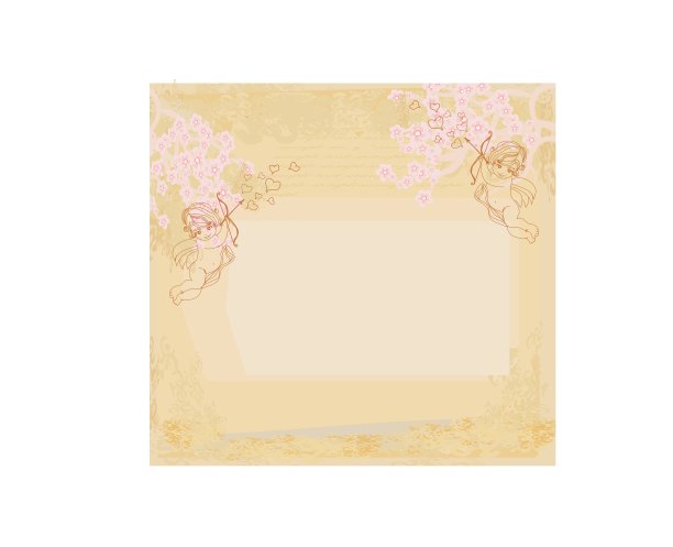 丘比特情人节快乐图片下载