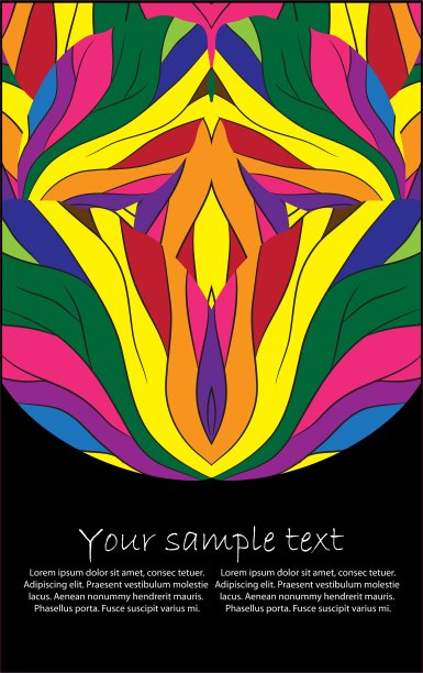 抽象的旗帜图片下载