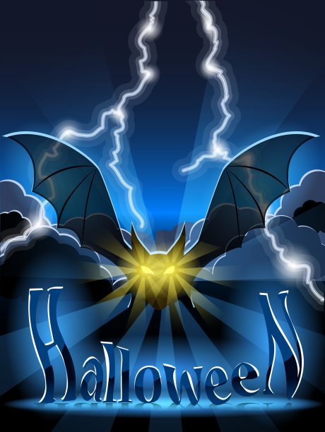 万圣节蝙蝠图片下载