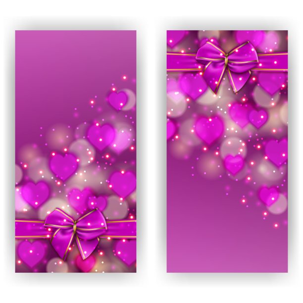 节日背景与心相映生辉图片下载